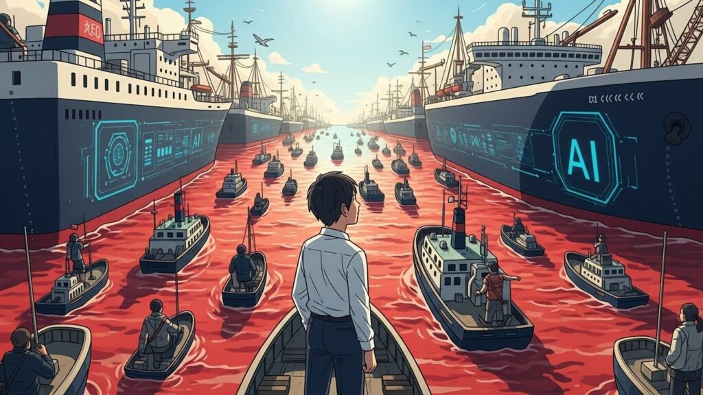 レッドオーシャンの海で彷徨う起業家