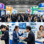 展示会に参加する人々